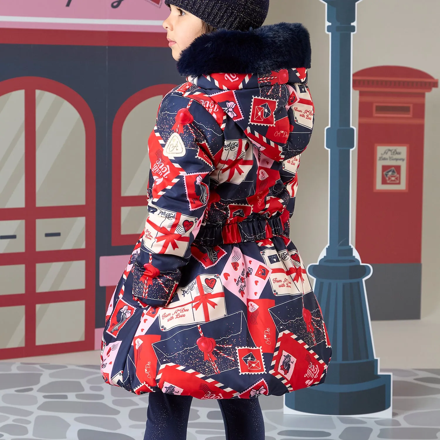 Envelope Print Coat
