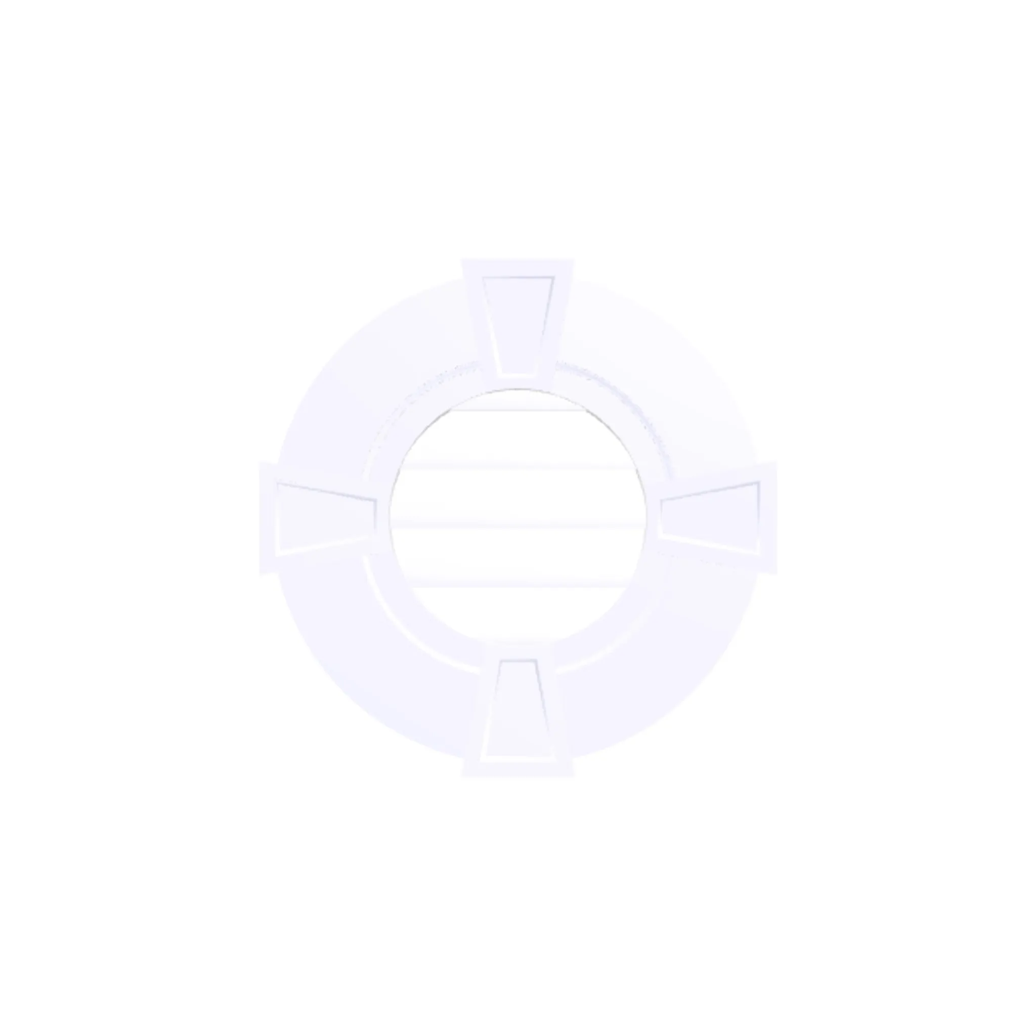 Functional Louver Round with Flat Trim and Keystones