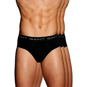 Gant 3 Pack Stretch Cottons Brief - Black