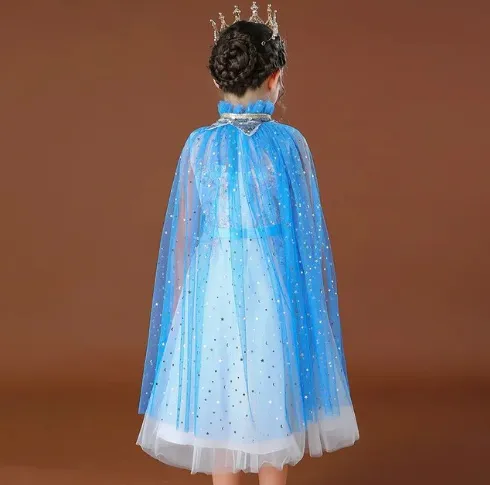Girl’s Sparkly Tulle Cape