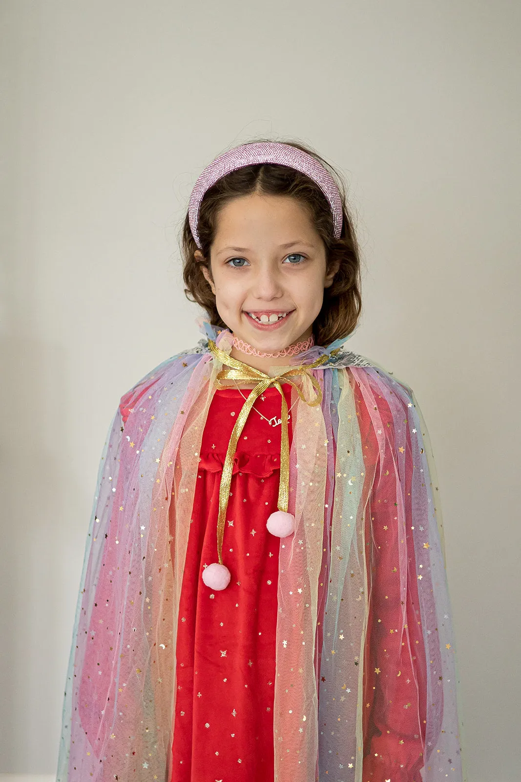 Girl’s Sparkly Tulle Cape