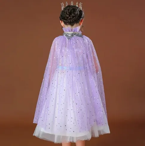Girl’s Sparkly Tulle Cape