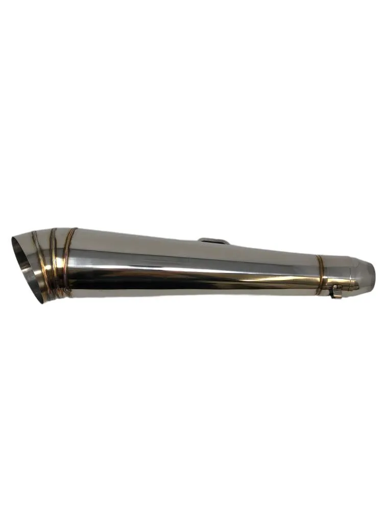 GP Silencer "Type 1 inch Stainless Steel 51mm Handmade 42.5cm Long - Highway Hawk HC65-218