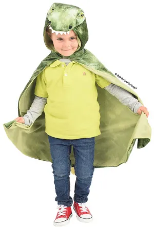 Green T-Rex Hooded Cape