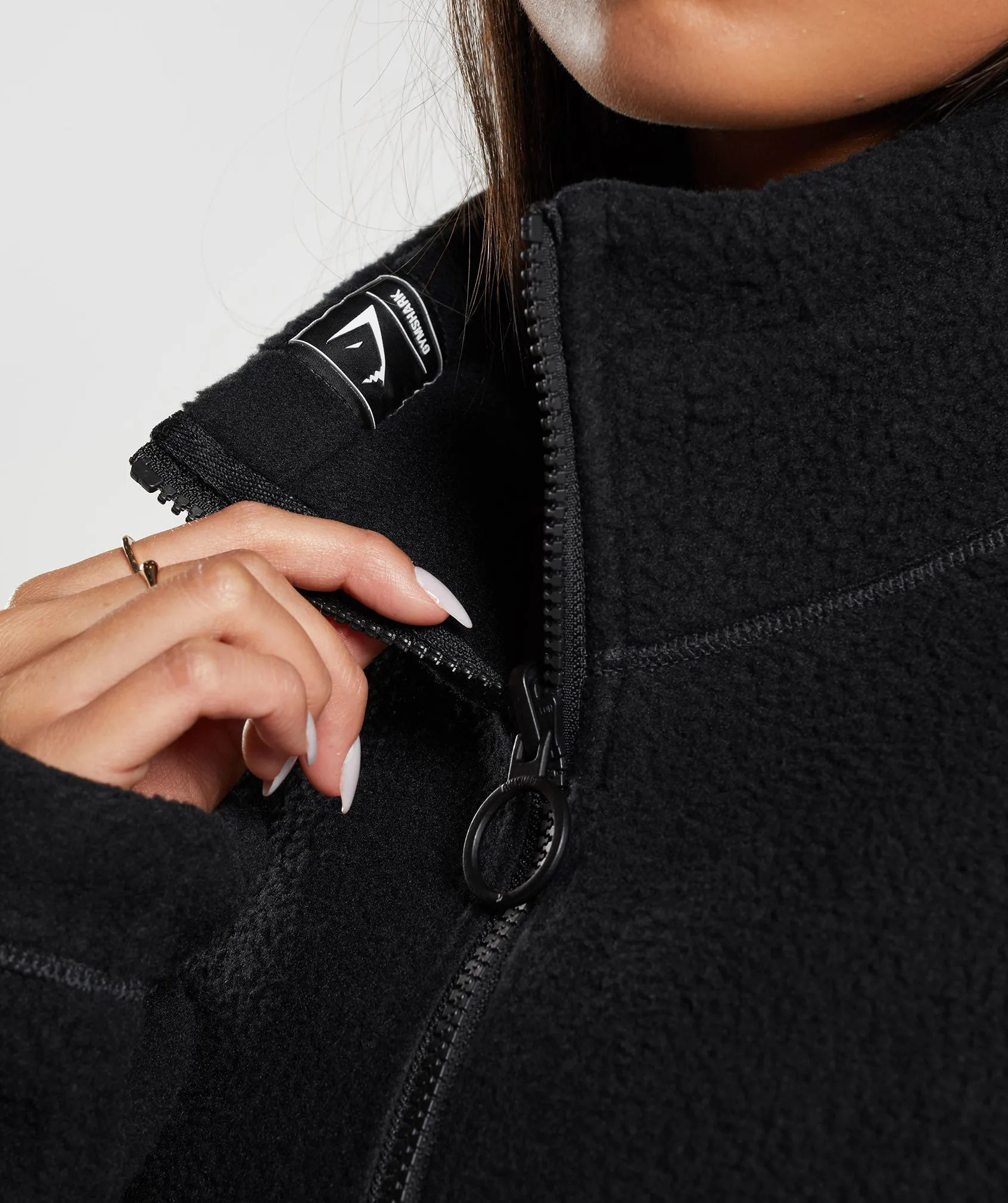 Gymshark Sherpa Jacket - Black