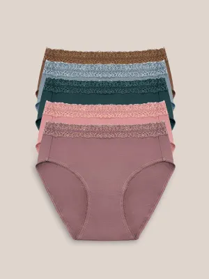 High-Waisted Postpartum Underwear Pack | Dusty Hues