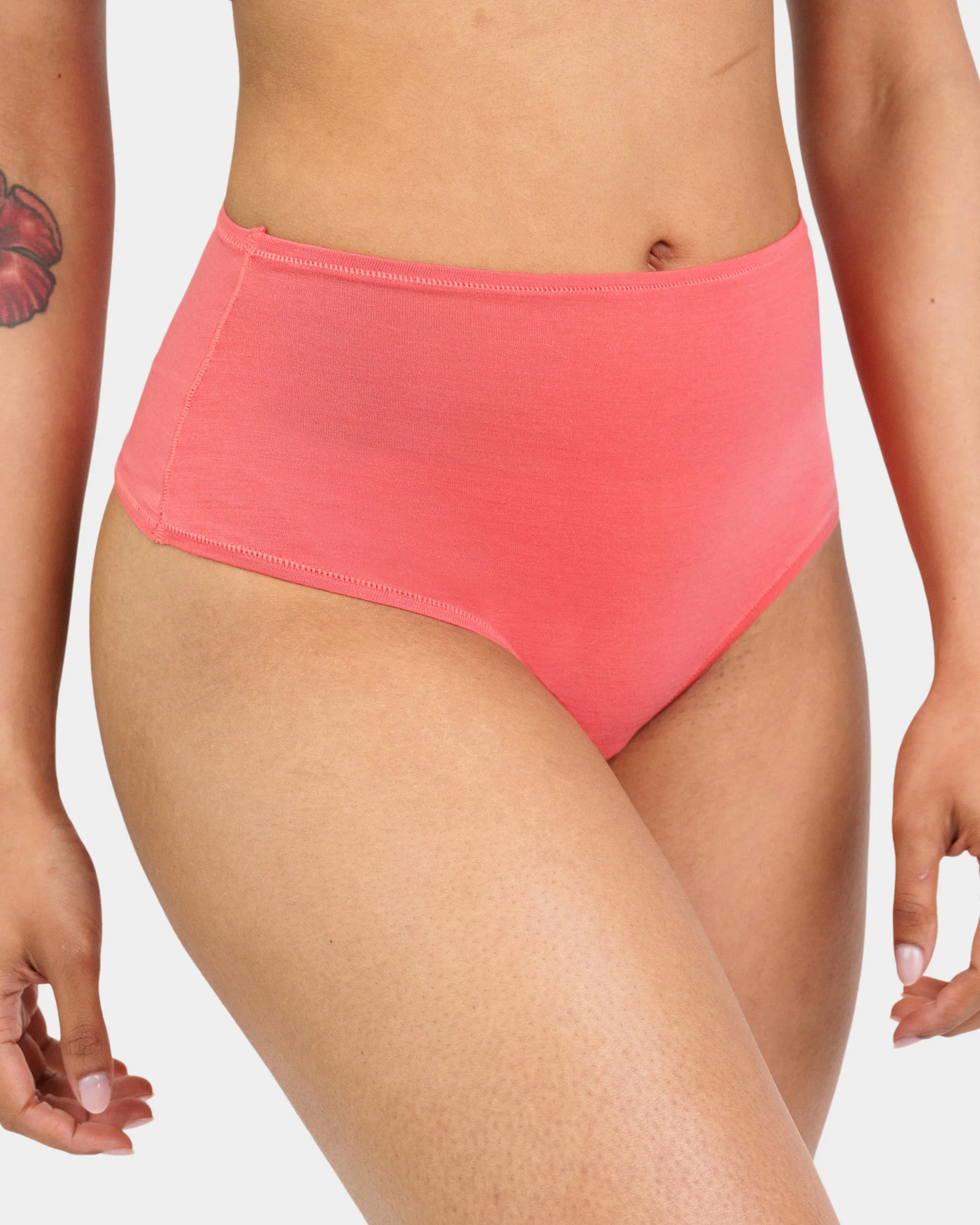 High Waisted Thong