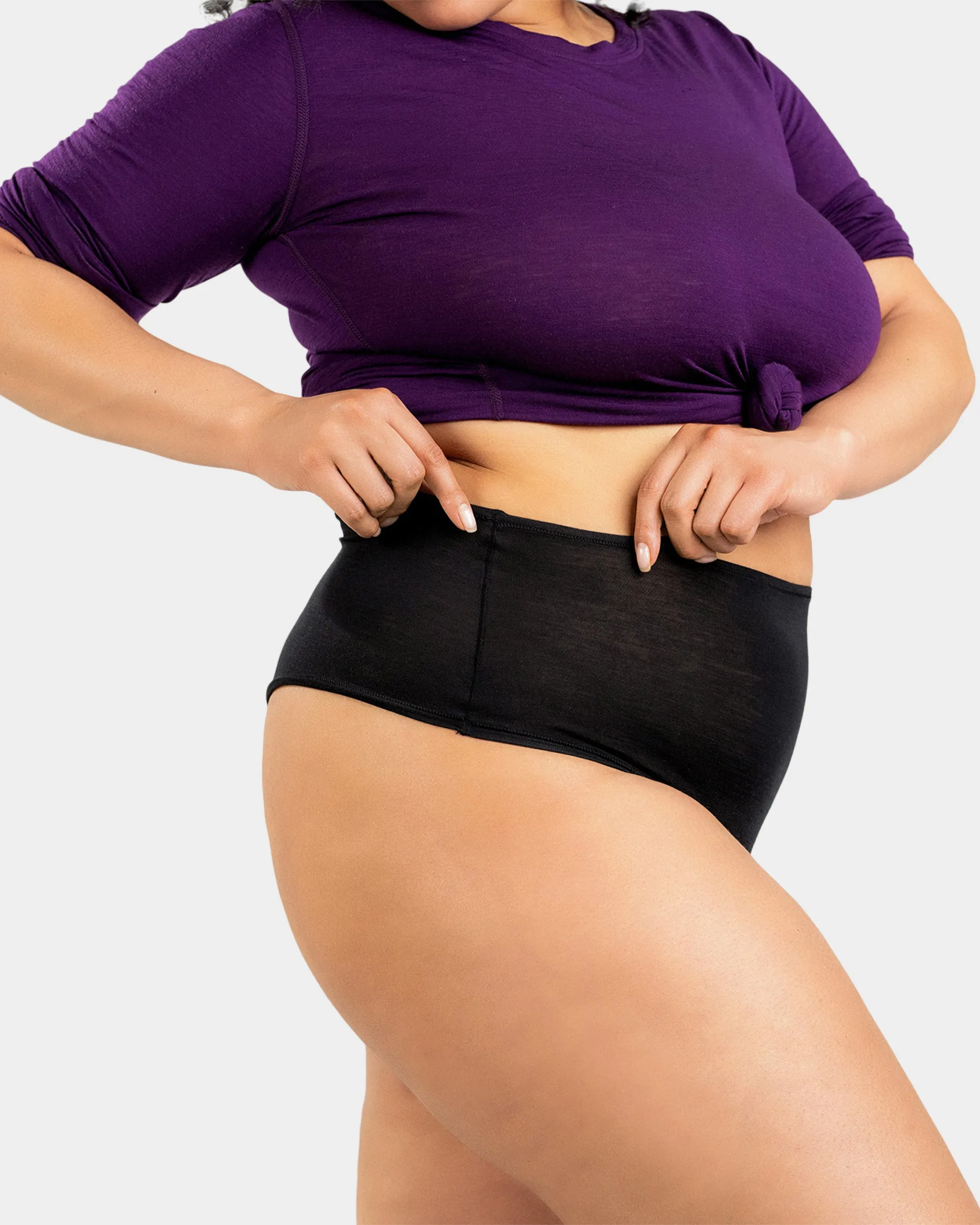 High Waisted Thong