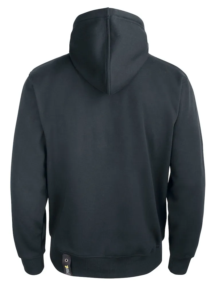 Hooded Jacket With Softshell Sides - 2116