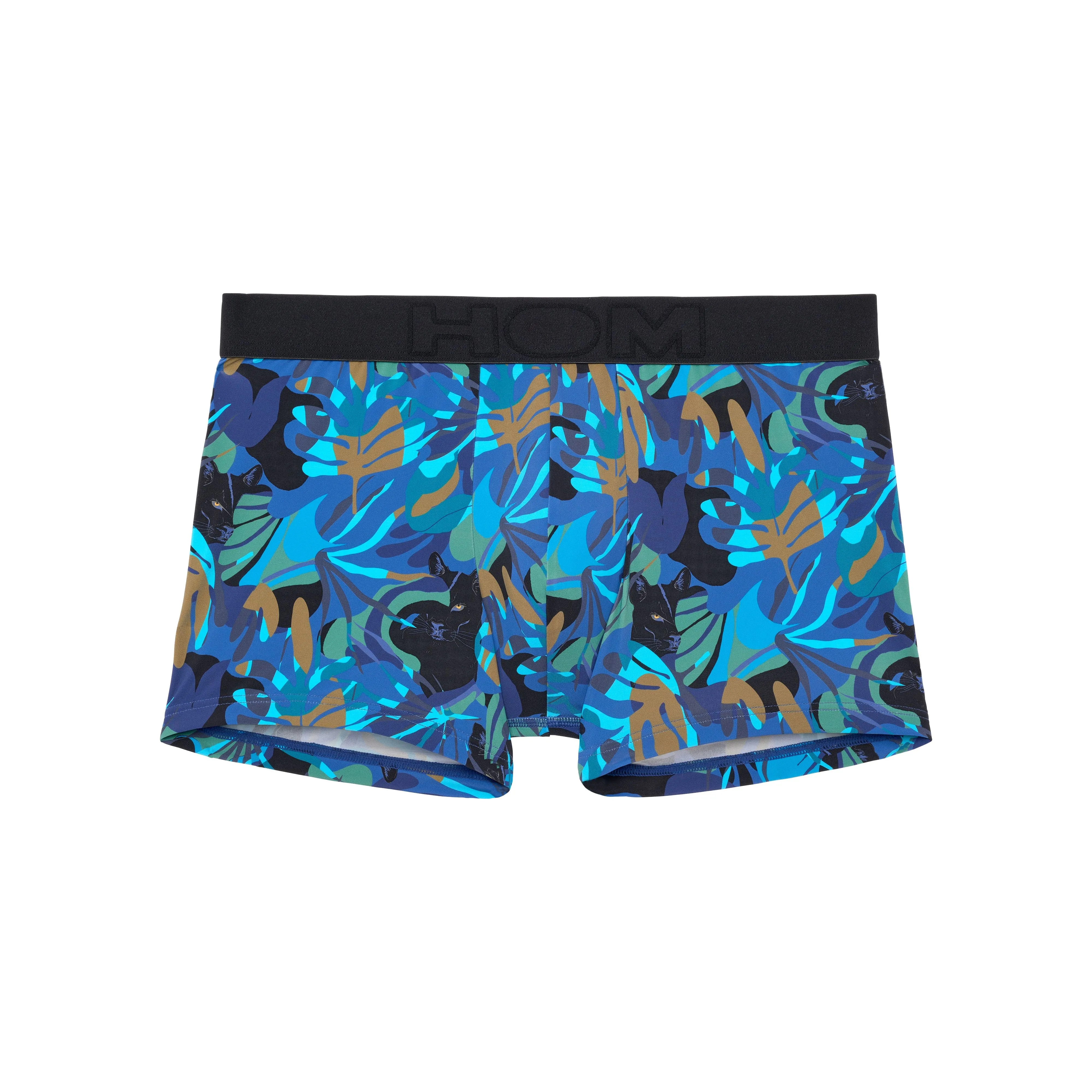Java Boxer Briefs | Black Prin 402856-P004