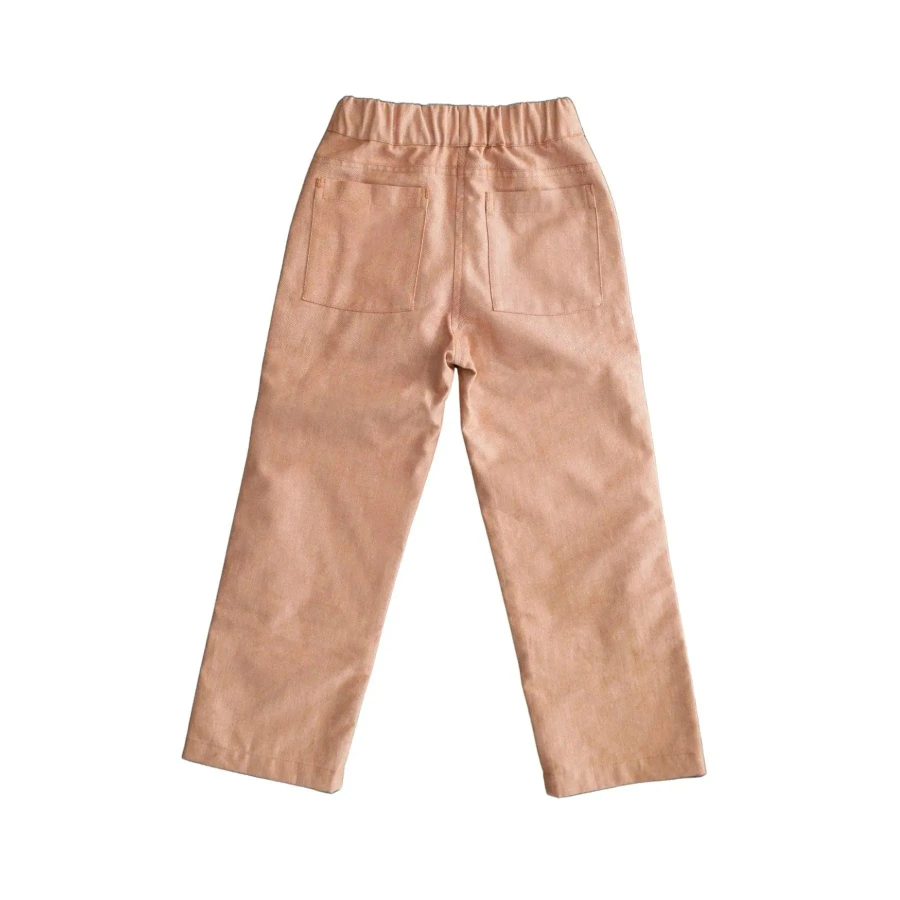 Jules Pants - Orange Chambray