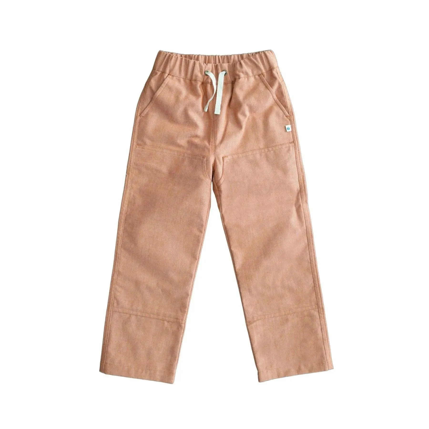 Jules Pants - Orange Chambray