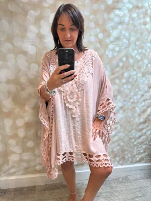 Lace Trim Cover Up