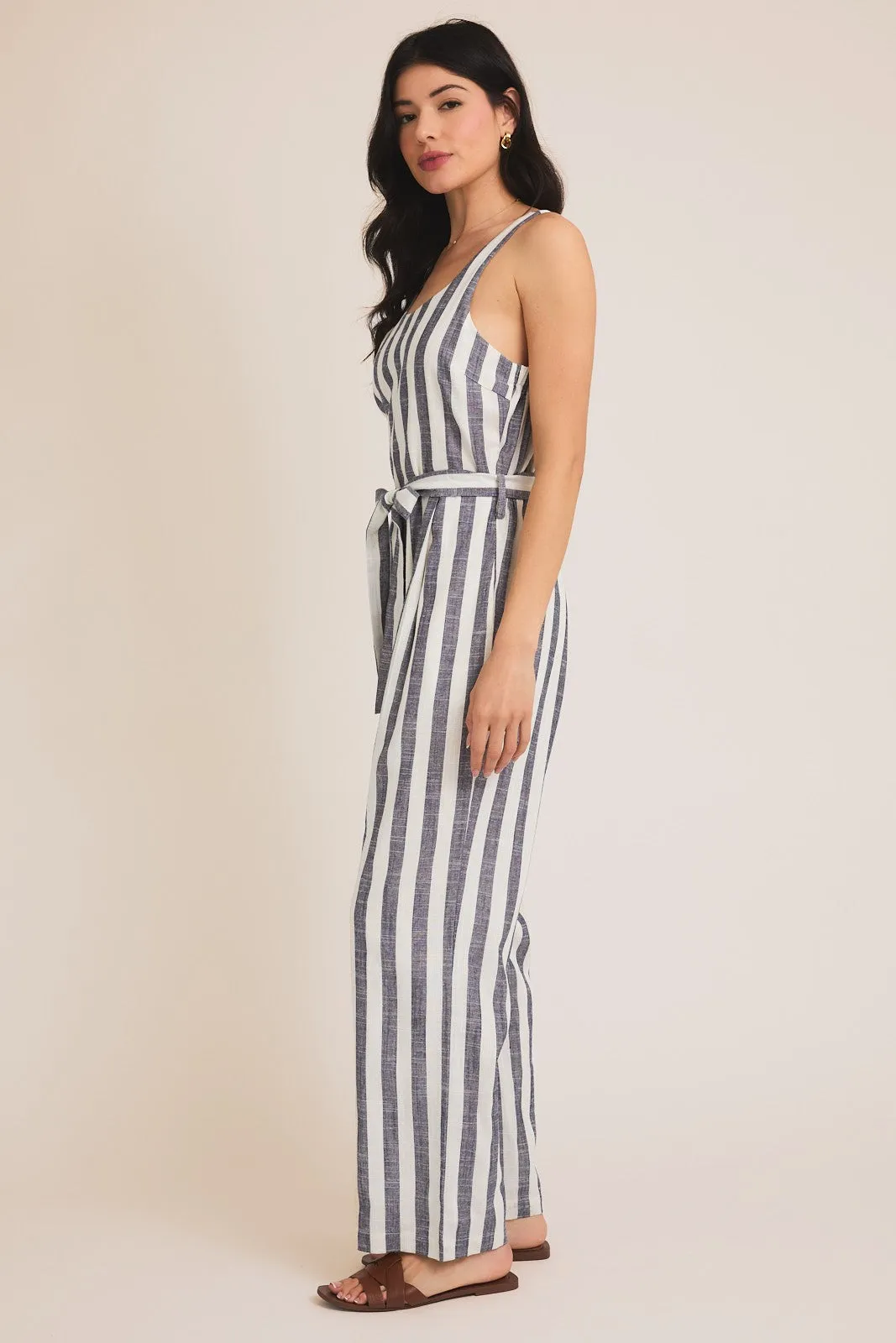 Lightweight Summer Stripe Jumpsuit