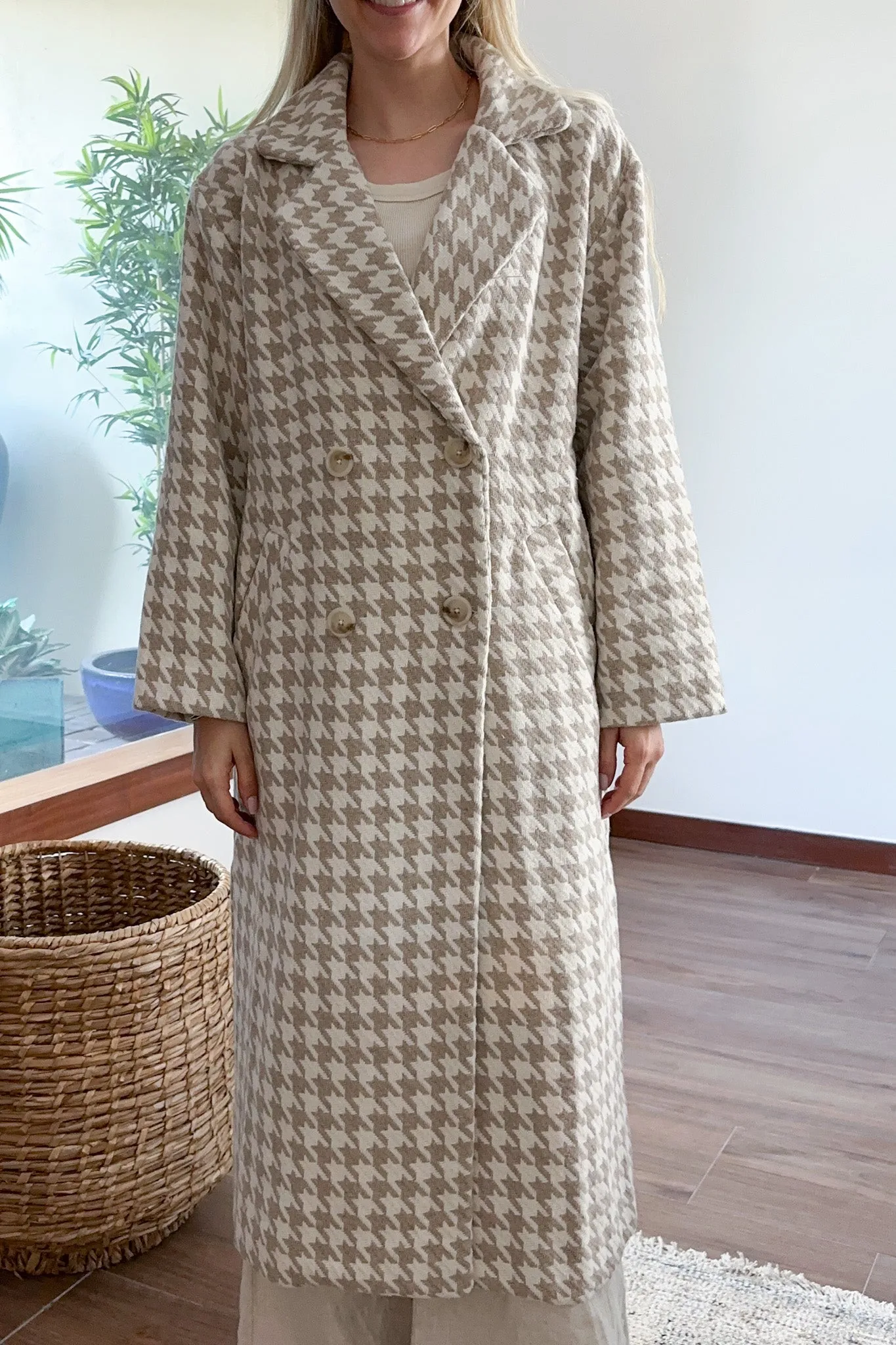 Lilibet Houndstooth Coat