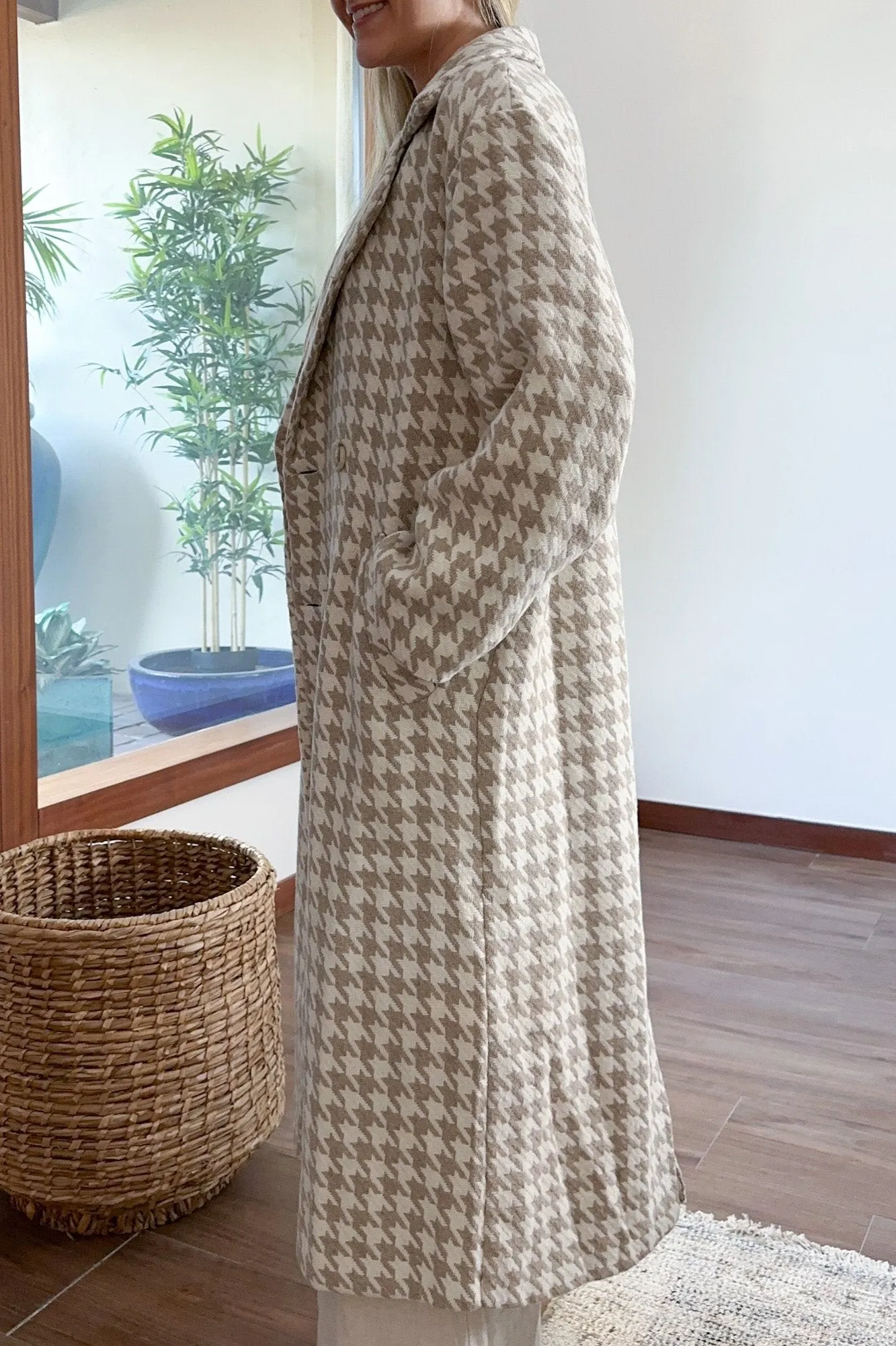 Lilibet Houndstooth Coat