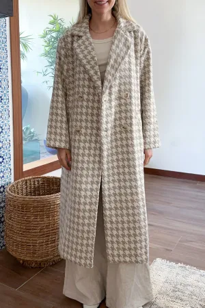 Lilibet Houndstooth Coat