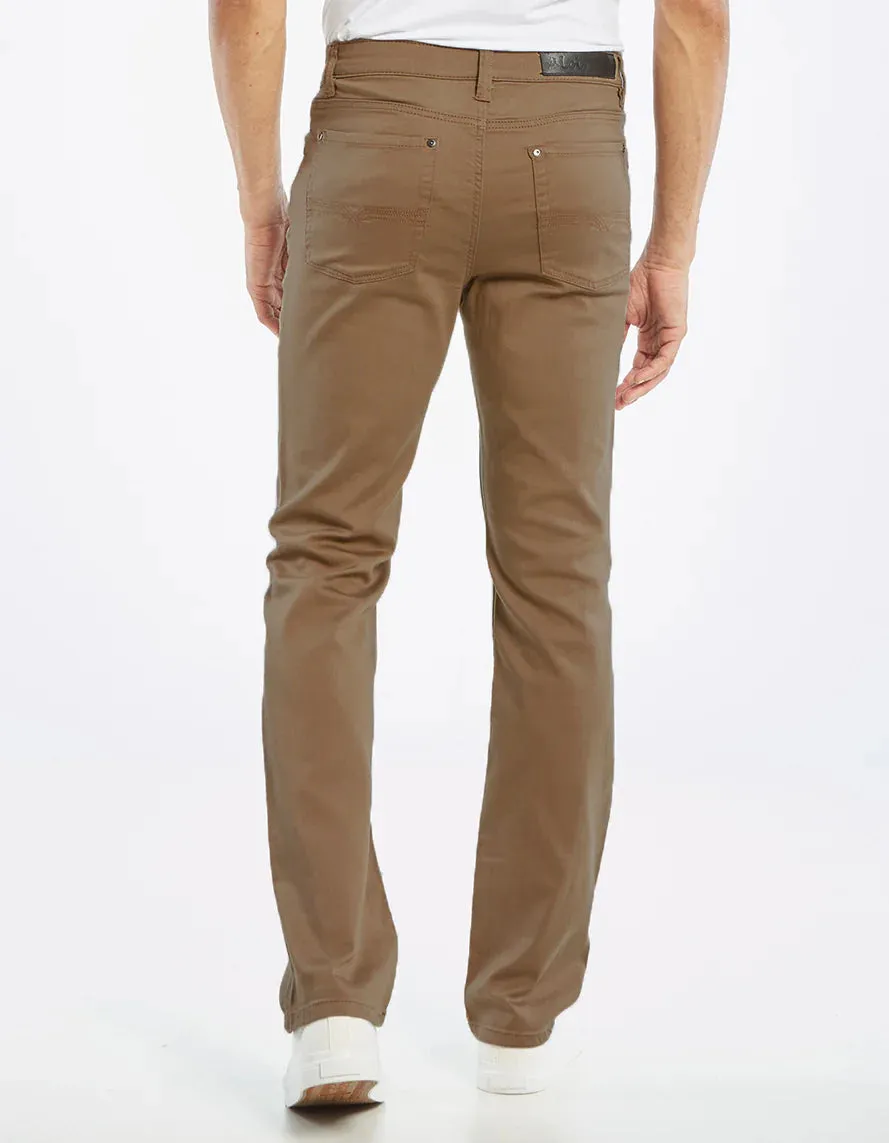 Lois Brad Slim Pant - Toasted Almond