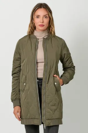 Long Bomber Jacket