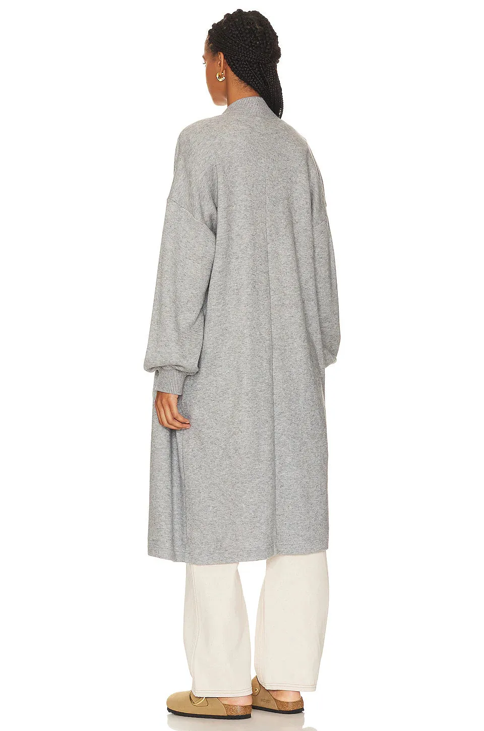 Marla Coat in Heather Grey