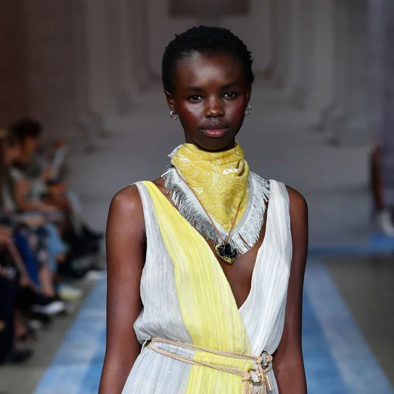 Marrakech Sleeveless Dress Sunset
