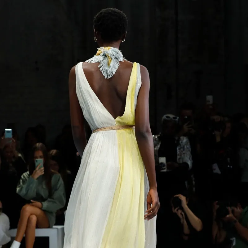 Marrakech Sleeveless Dress Sunset