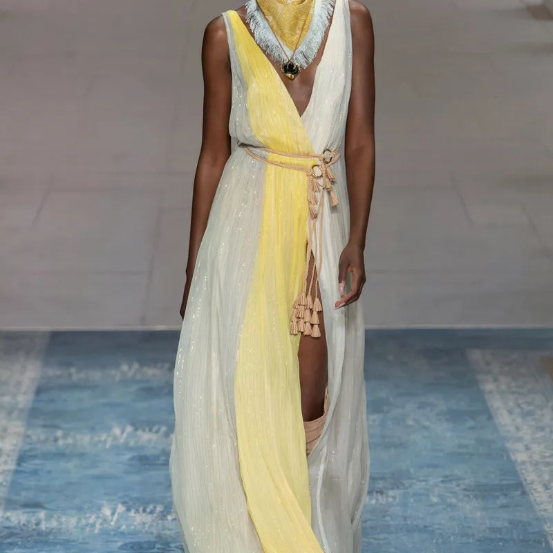 Marrakech Sleeveless Dress Sunset
