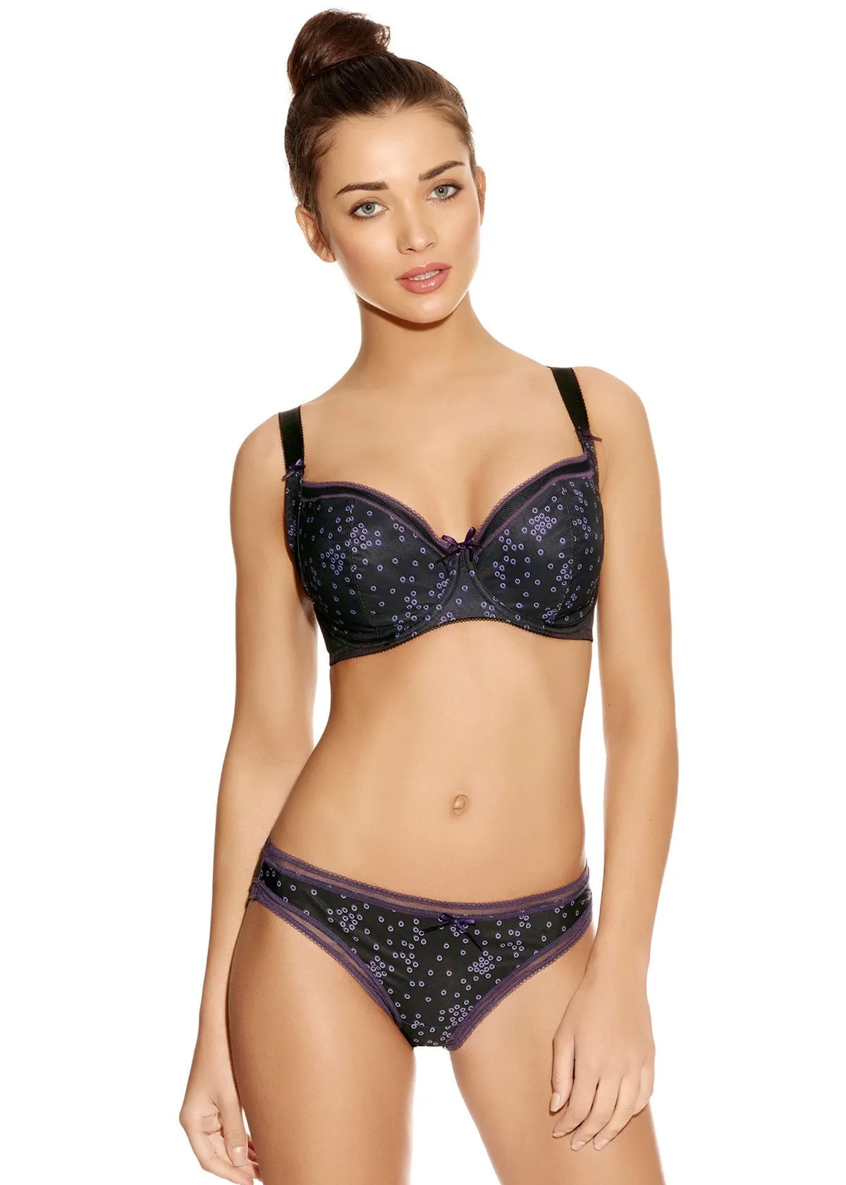 Marvel Black Brief Panty - Freya