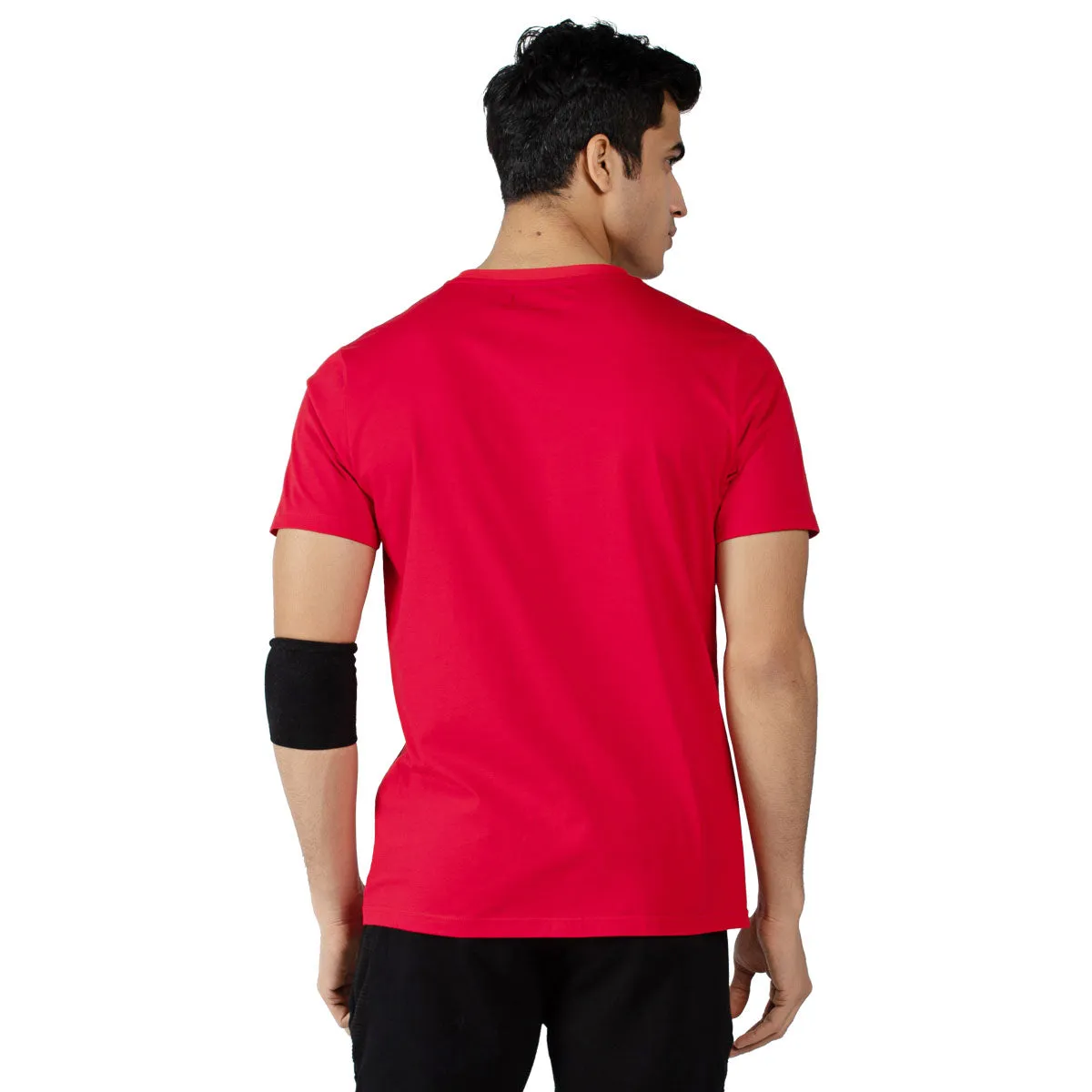 Mens Crew Neck Short Sleeve Geometric Print T-shirts