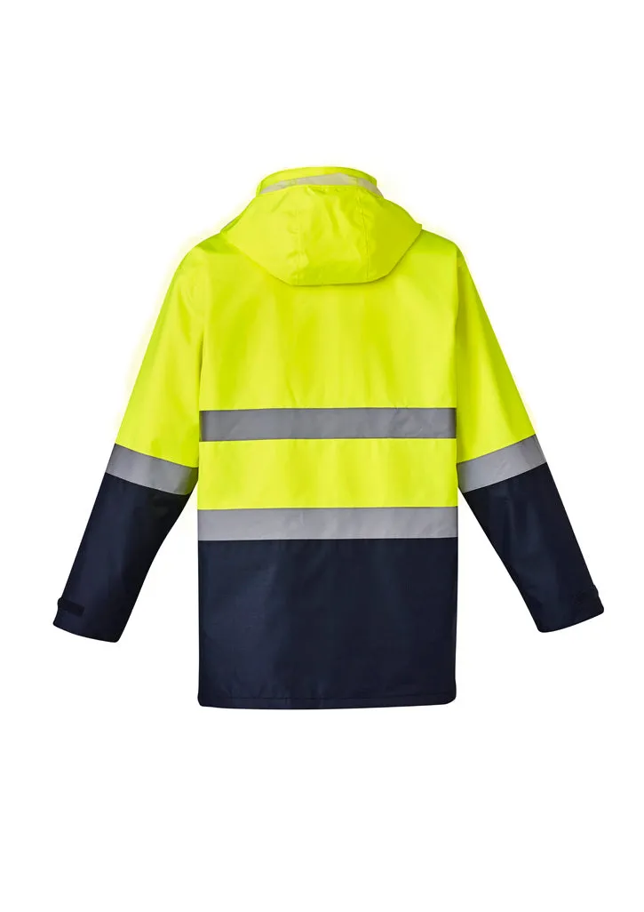 Mens Hi Vis Basic 4 In 1 Waterproof Jacket