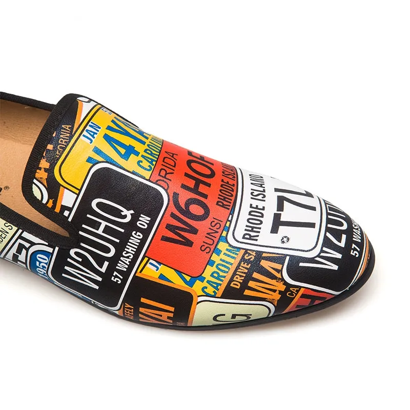 Men's Spring/Autumn Genuine Leather Slip-Ons