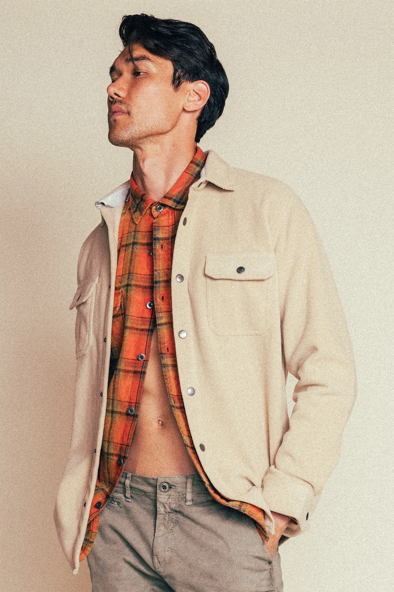 Micro Fleece Jacket - Tan