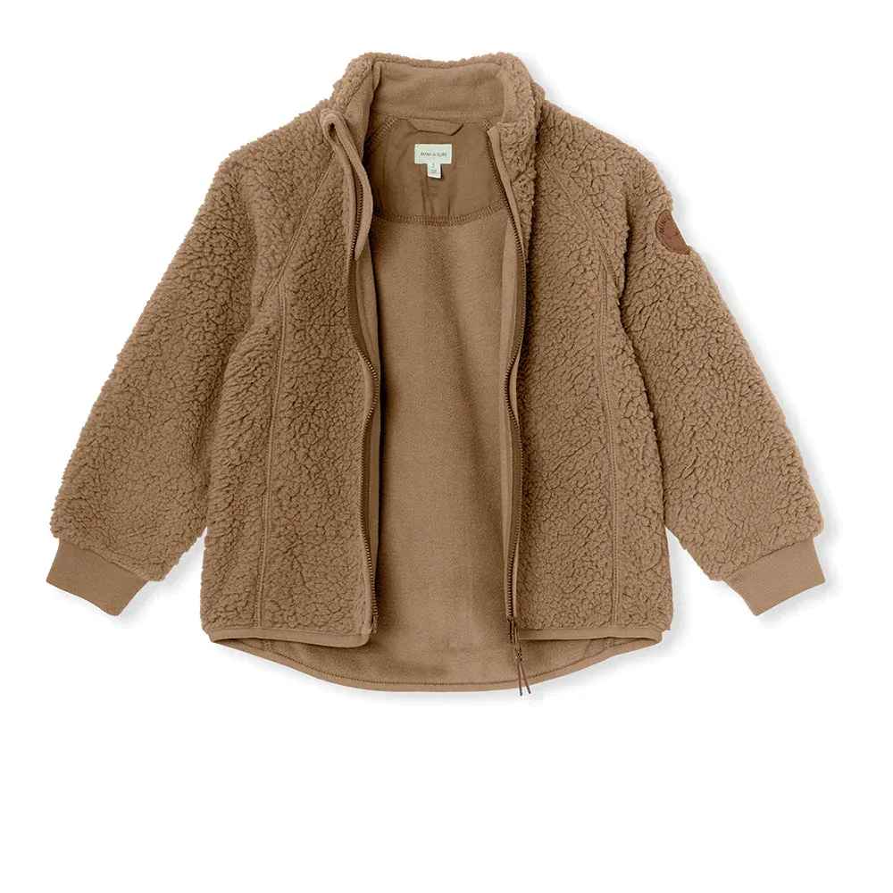 MINI A TURE Kids cedric Winter Jacket in Brown