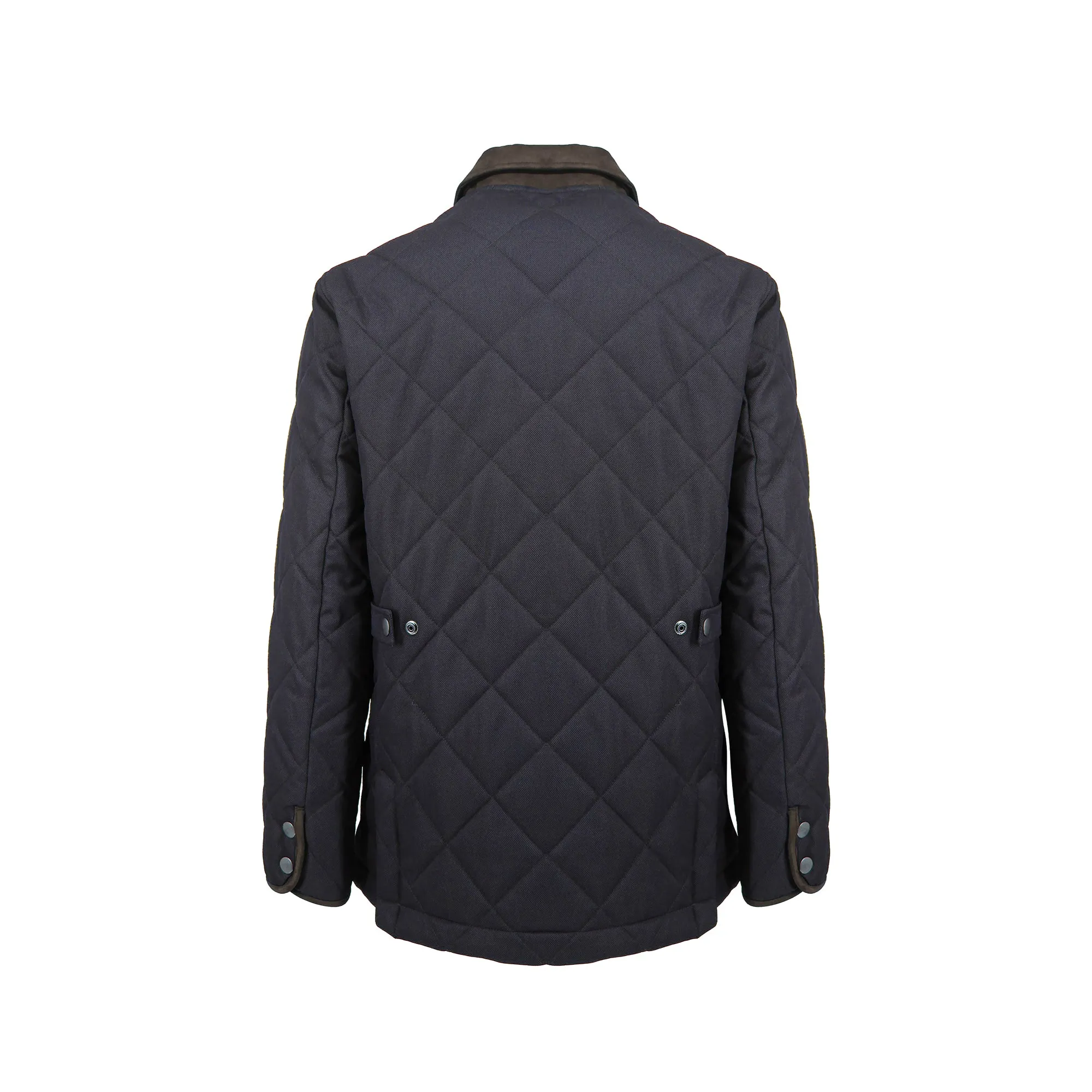 Navy Enfield Quilted Jacket