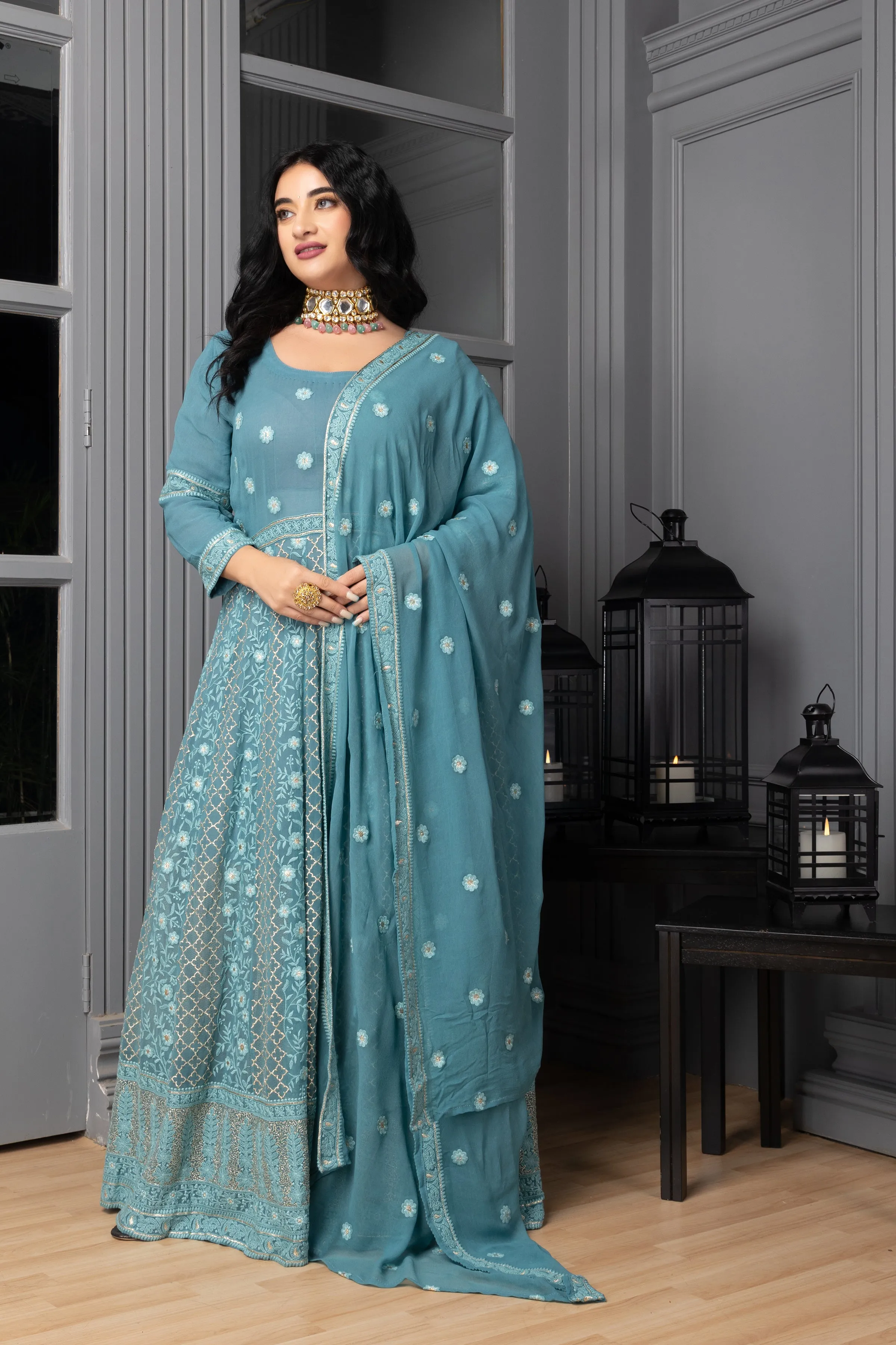 Neelam Kshitij Lucknowi Dress