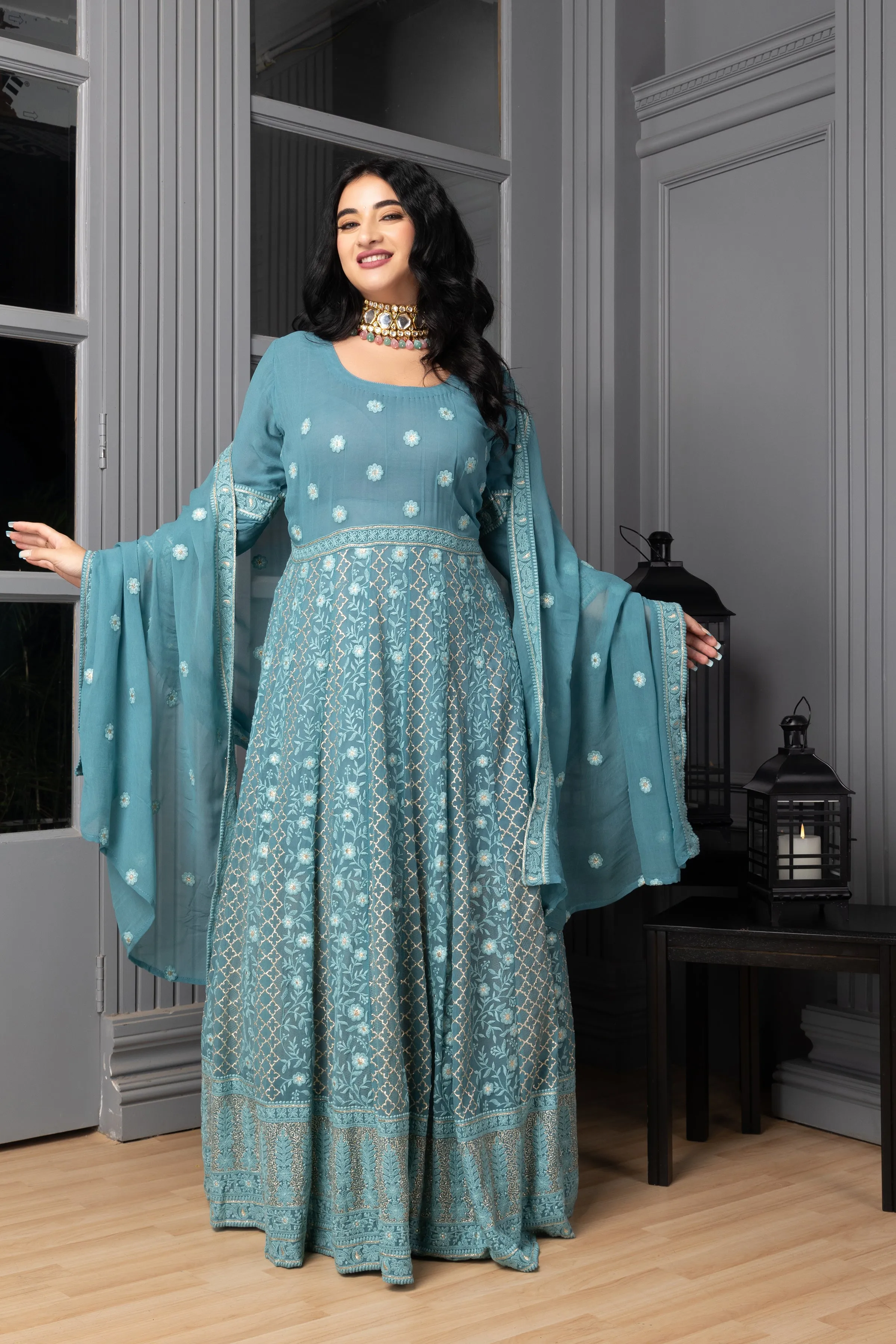 Neelam Kshitij Lucknowi Dress