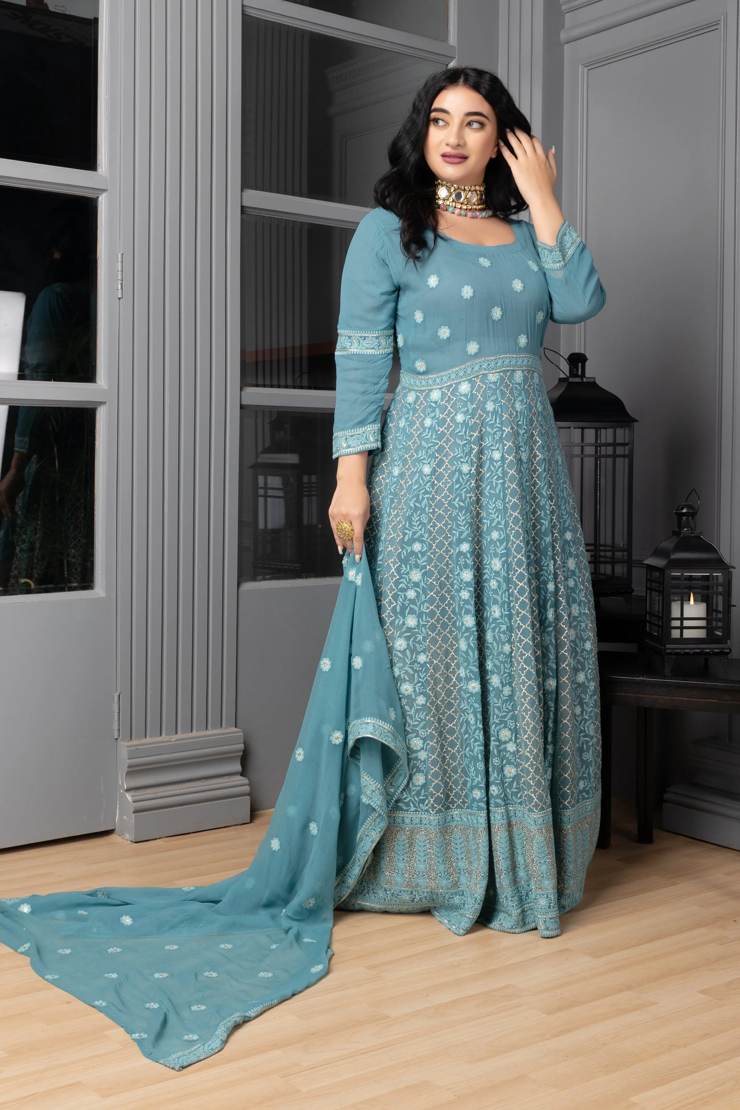 Neelam Kshitij Lucknowi Dress