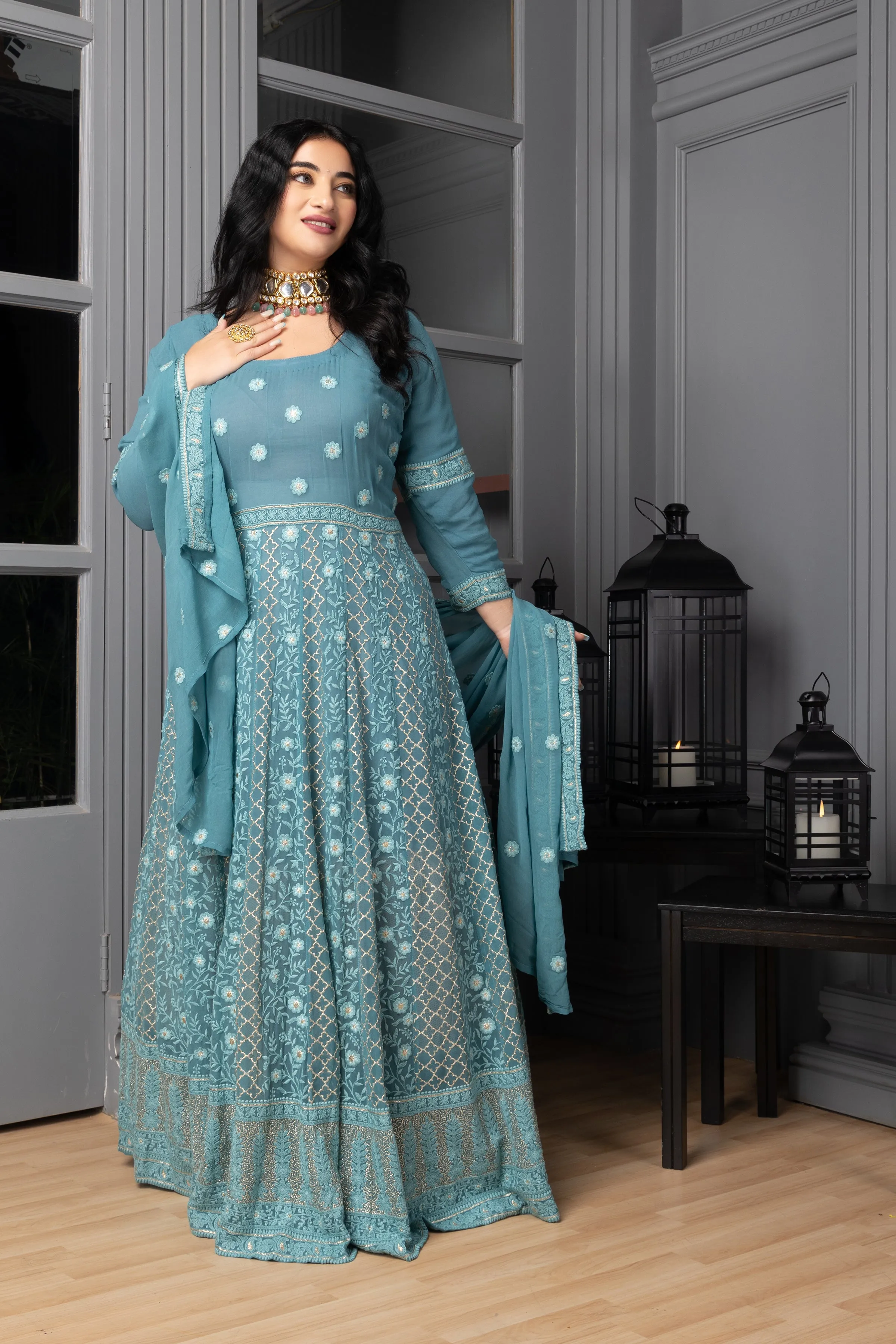 Neelam Kshitij Lucknowi Dress