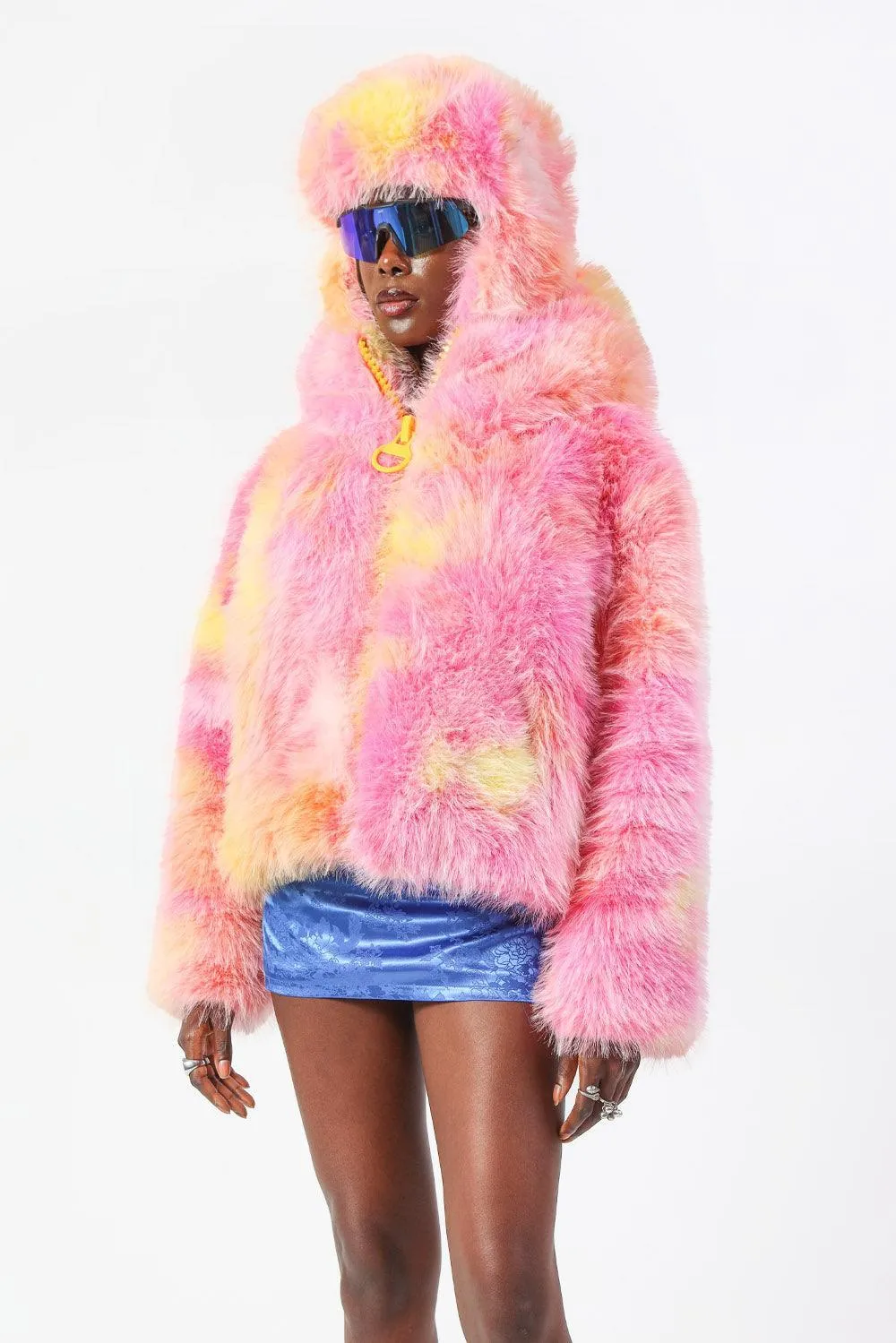 No Fox Faux Fur Trapper Festival Hat