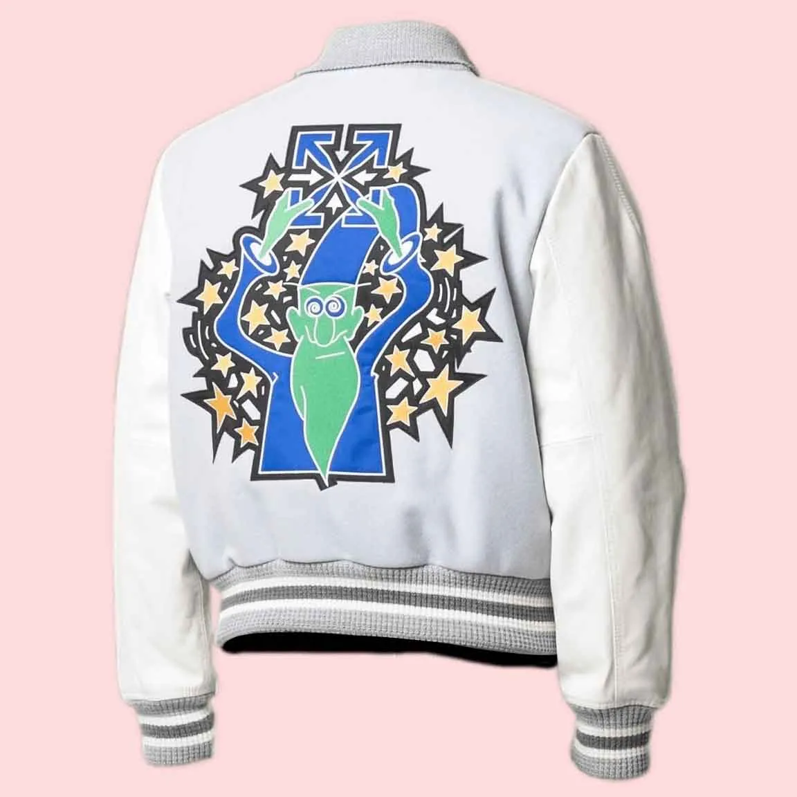Off White Bomber Varsity Jacket
