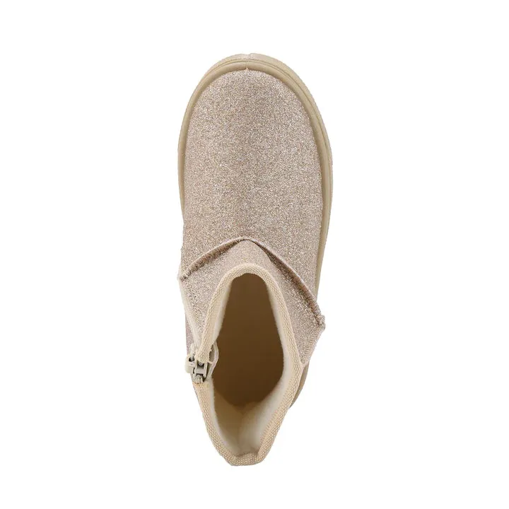 Oomphies Frost Gold Glitter Boot