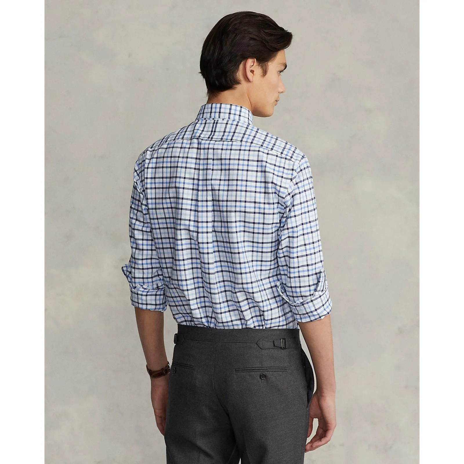 Oxford Shirt - Check - Blue & White