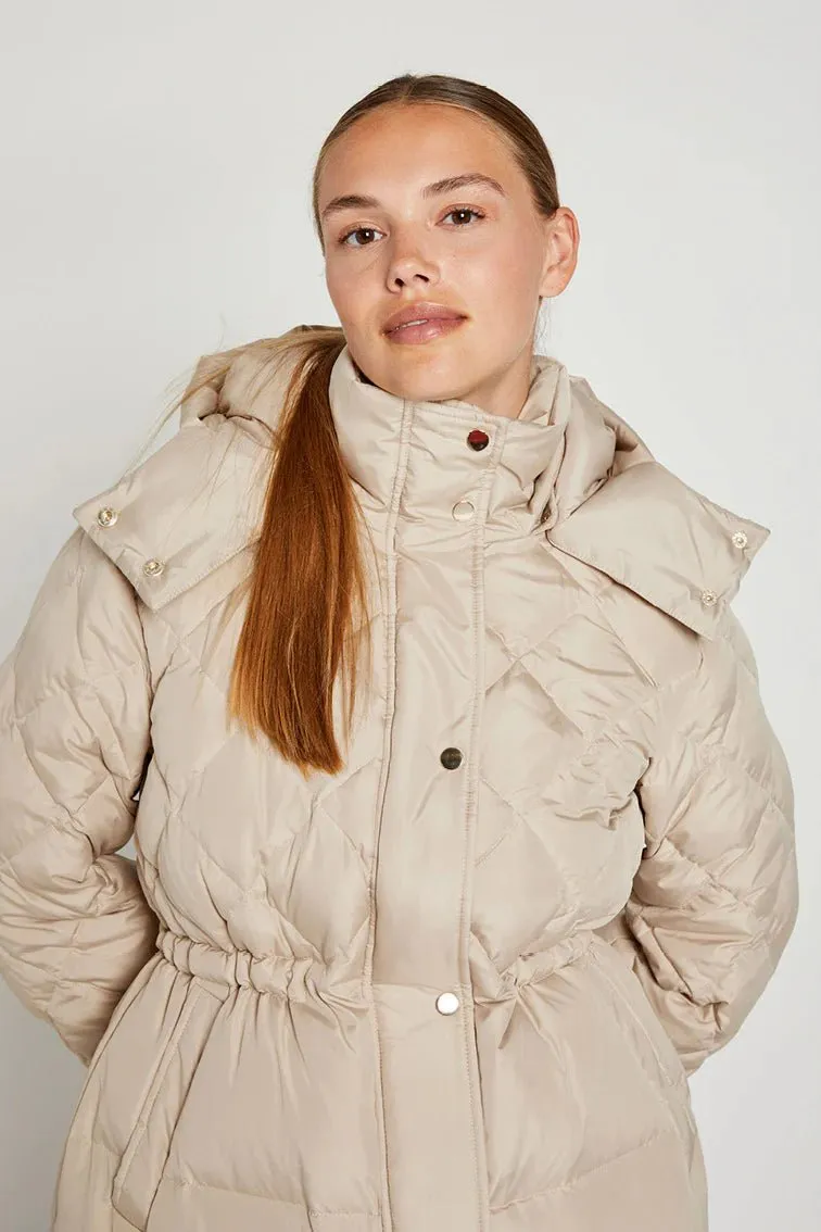 PBO | Dina Down Coat | Light Sand