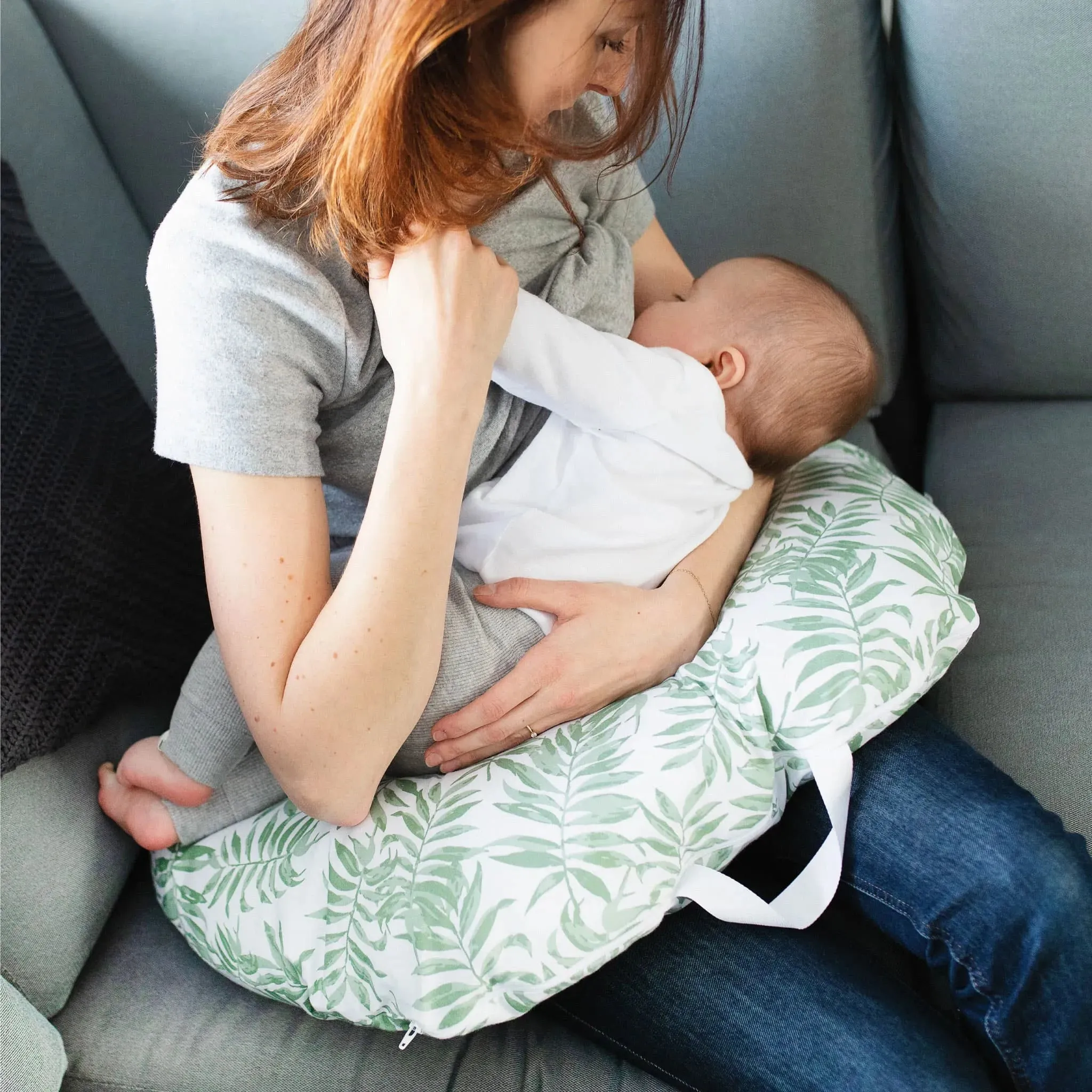 Perlimpinpin Multi-Functional Nursing Pillow | Tropical
