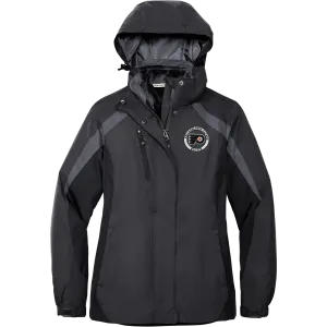 Philadelphia Flyers Elite Ladies Colorblock 3-in-1 Jacket