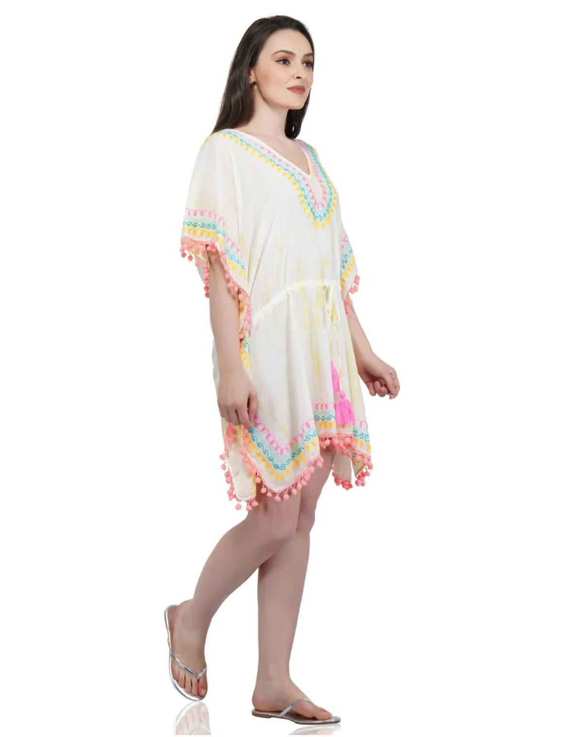 Pom Pom Swim Suit Cover Up - Mommy & Me