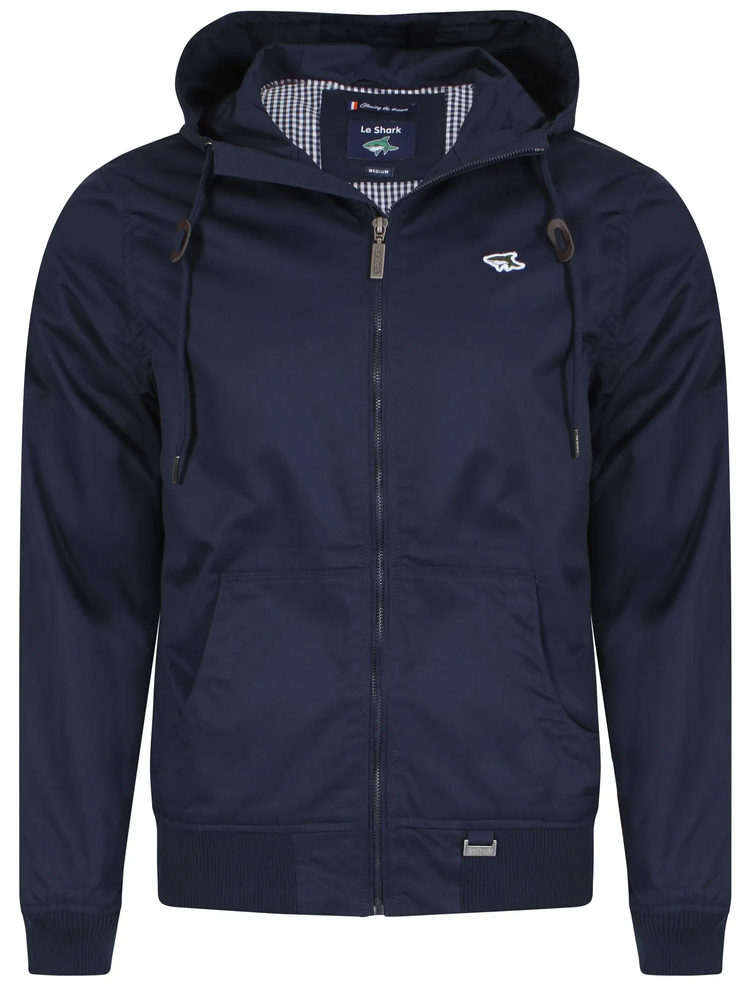 Portwood Hooded Bomber Jacket - Le Shark