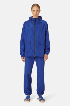 Rain Jacket - Blue Web