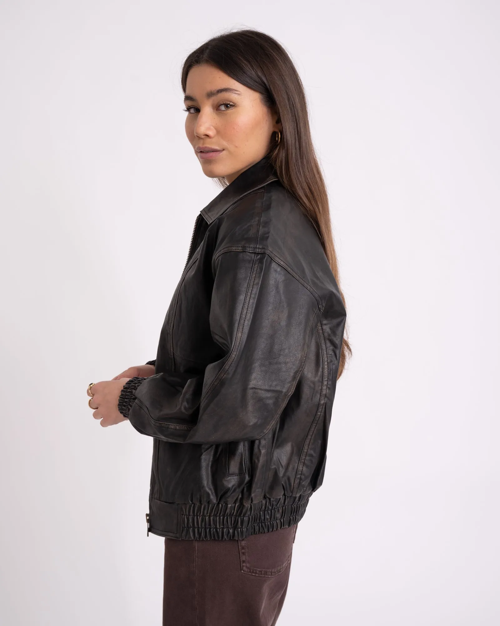 Raven Bomber Jacket Black