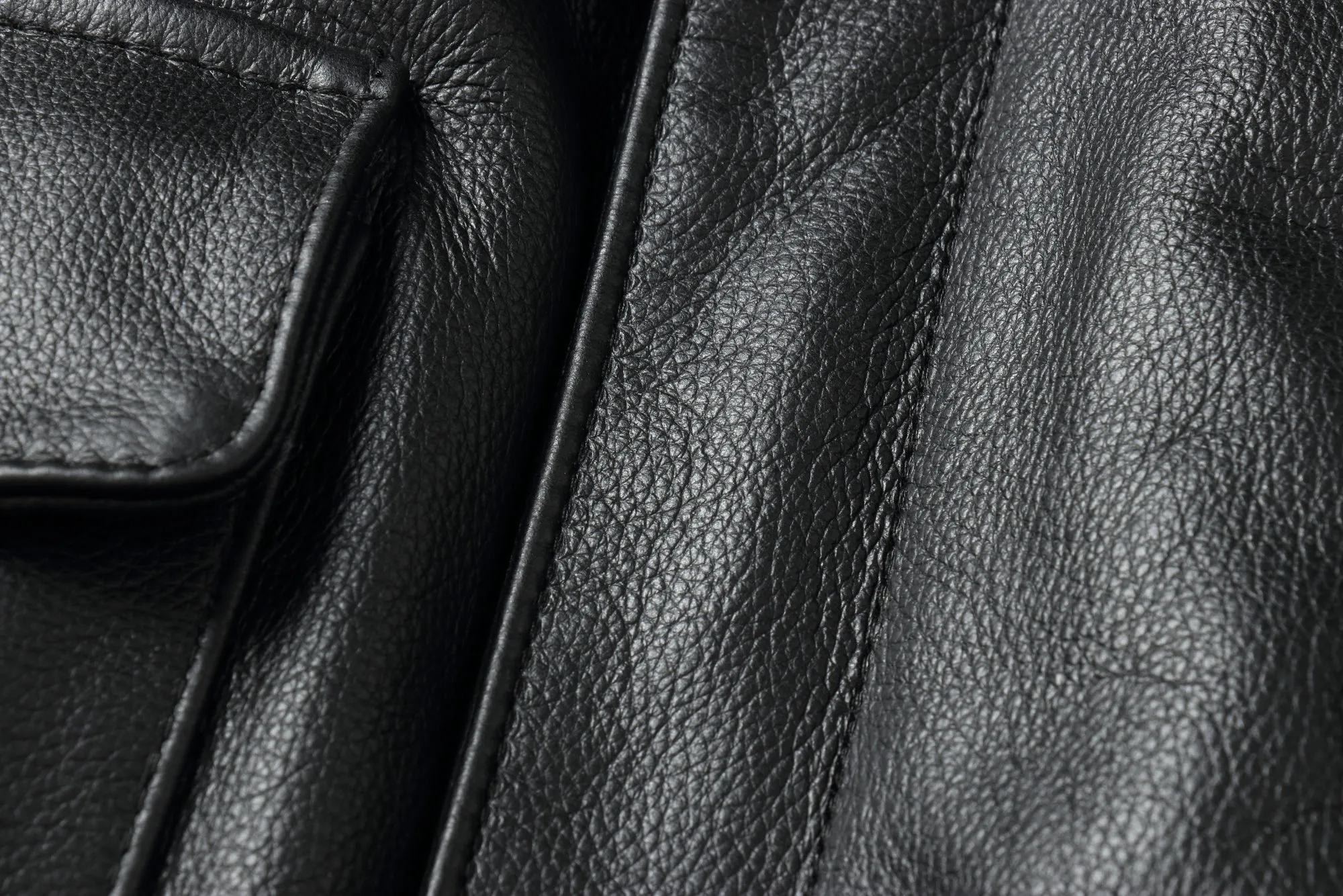 REED Men's Premium Leather Aviator Bomber Jacket - Imported